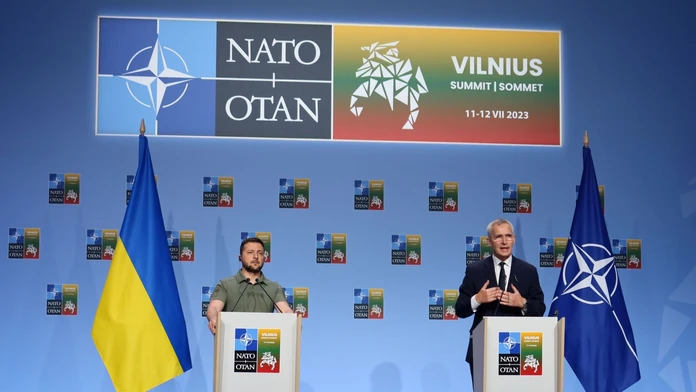 Ukrajina a NATO (ilustračná snímka)