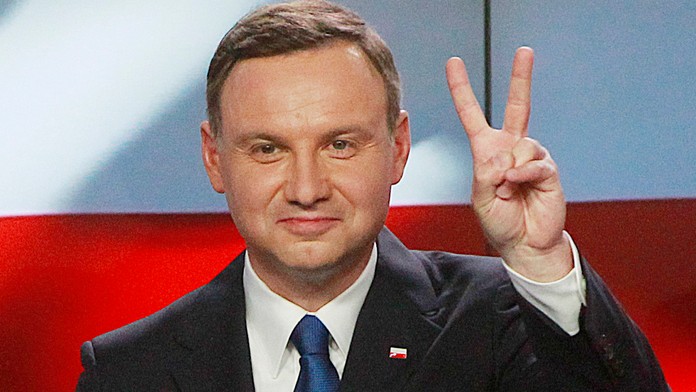 Poľský prezident Andrzej Duda.