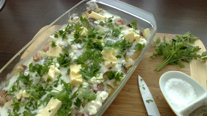 Cannelloni zapekané s bryndzou - 2