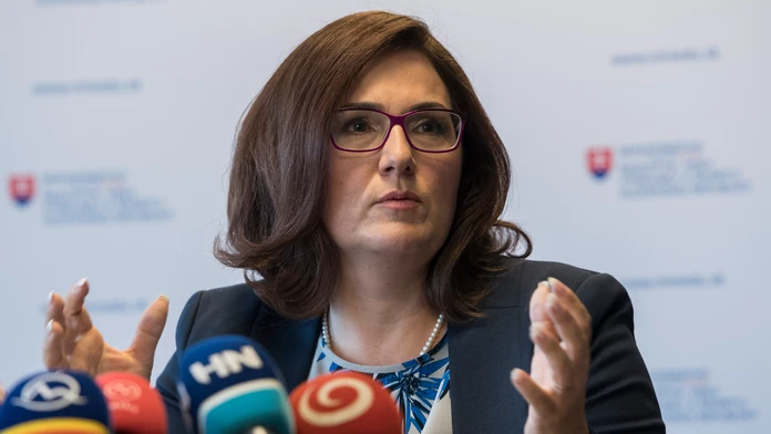 Ministerka školstva Martina Lubyová.
