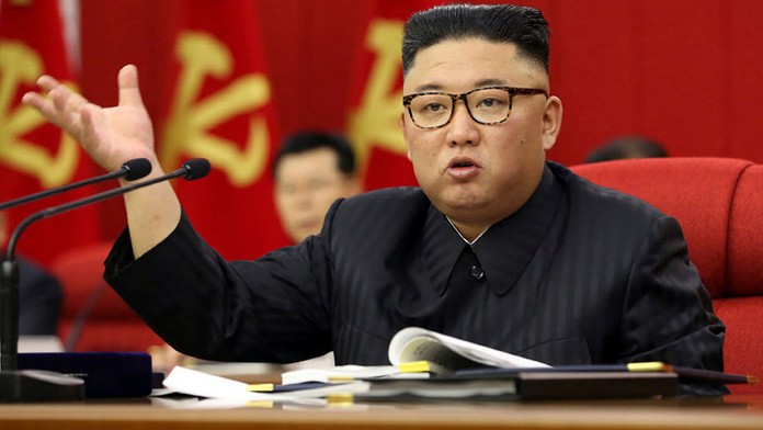Severokórejský vodca Kim Čong-un.