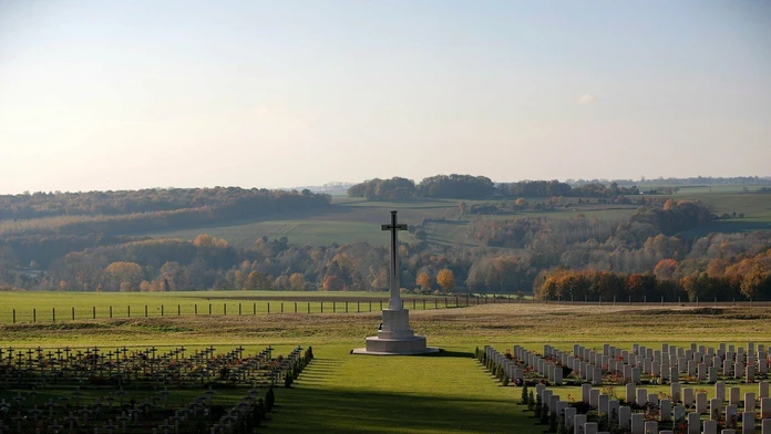 Pamätník padlým britským vojakom pri severofrancúzskej obci Thiepval.