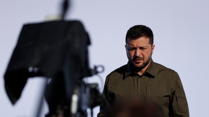 Ukrajinský prezident Volodymyr Zelenskyj pricestoval do Washingtonu