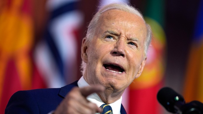 Na snímke americký prezident Joe Biden.