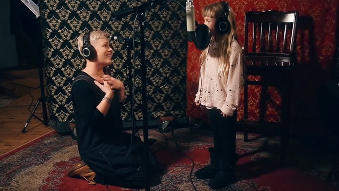 Pink s dcérou Willow Sage