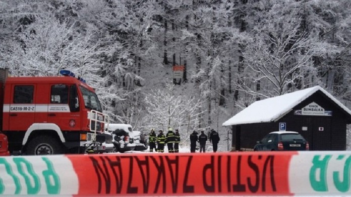 Pretrhnuta lanovka v Cesku