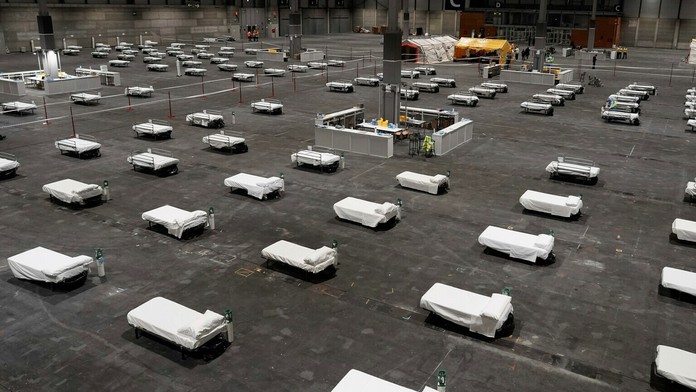 Hala pripravená na karanténu v Madride.