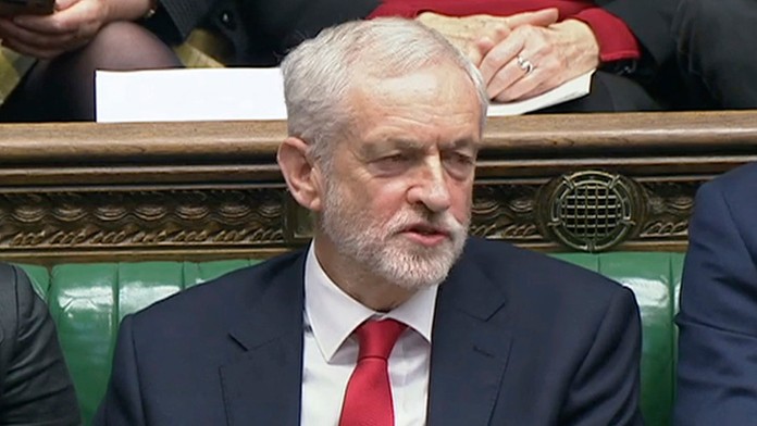 Líder Labouristickej strany Jeremy Corbyn.