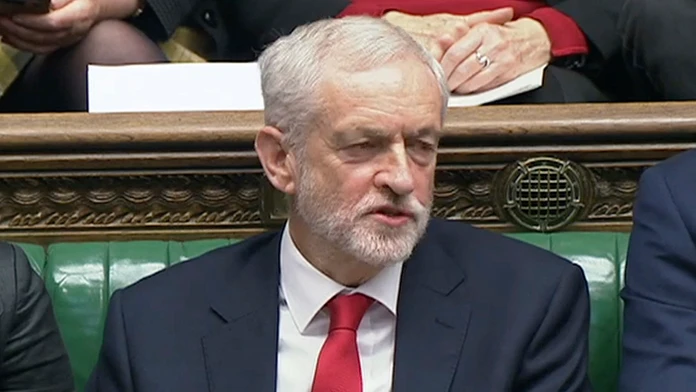 Líder Labouristickej strany Jeremy Corbyn.