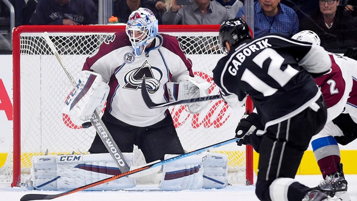 Gáborík prispel gólom k triumfu Los Angeles nad Coloradom.