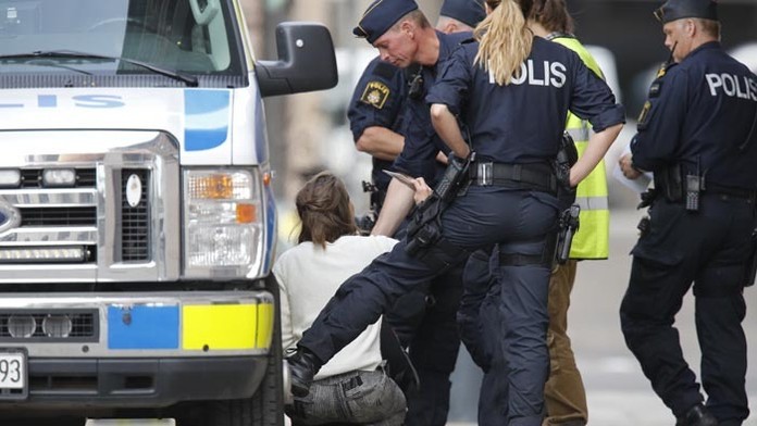 Švédski policajti.