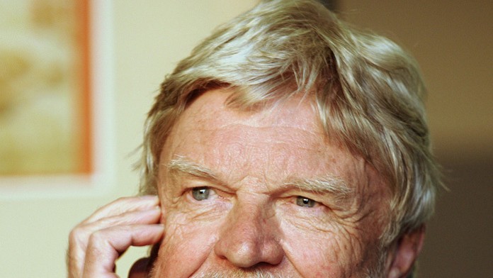 Nemecký herec Hardy Krüger na archívnej snímke.