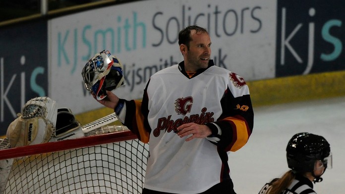 VIDEO: Žiadny hoax. Petr Čech trénoval s Chicagom Blackhawks