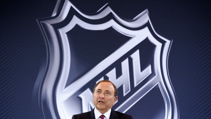 Šéf NHL Gary Bettman.