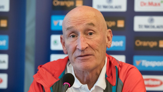 Kouč slovenskej hokejovej reprezentácie Craig Ramsay.