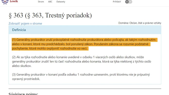 Sporný paragraf v zákone