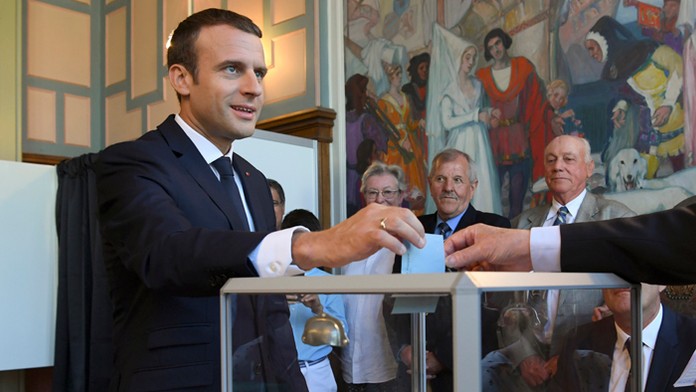 Francúzsky prezident Emmanuel Macron.