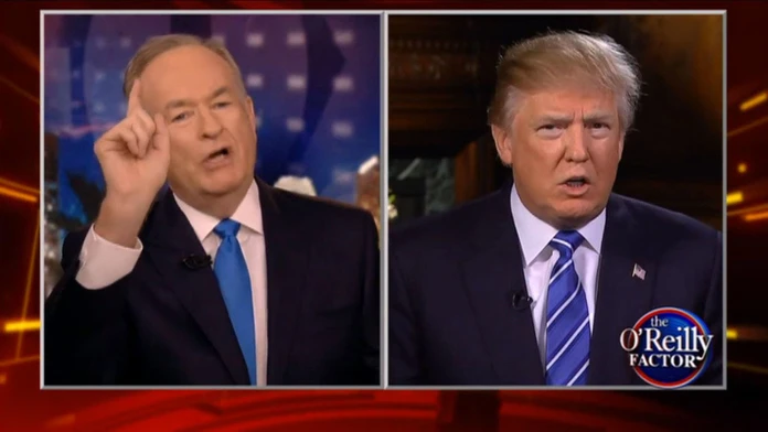 Billa O'Reilly a Donald Trump.