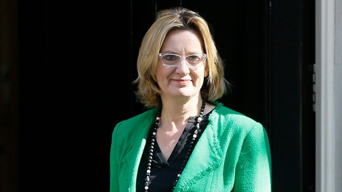 Britská ministerka vnútra Amber Ruddová.
