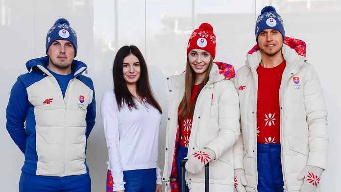 Olympijská kolekcia slovenskej výpravy.