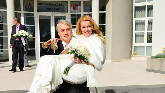 Iveta Bartošová, svadba