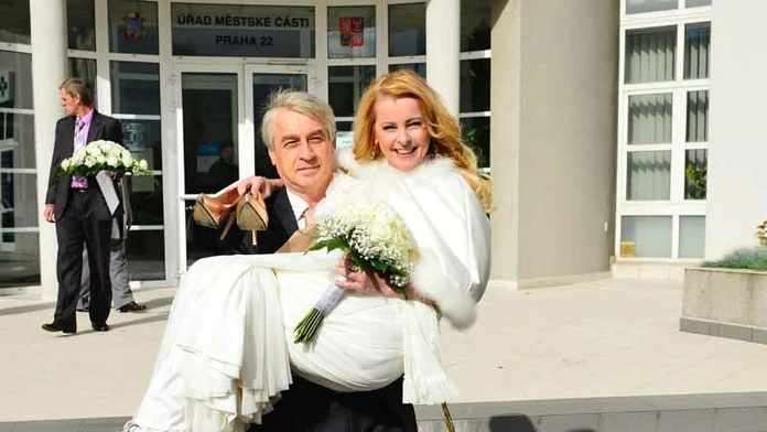 Iveta Bartošová, svadba