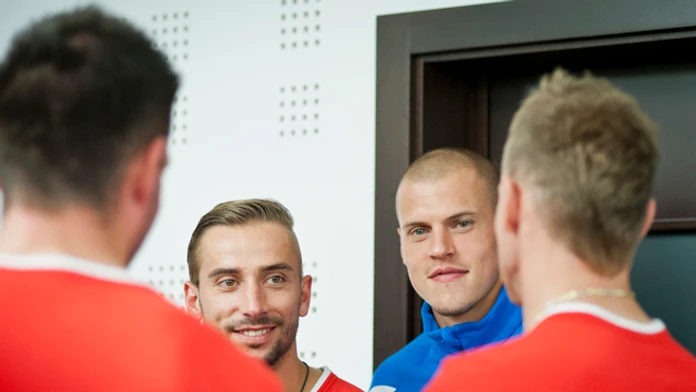 Martin Škrtel a Dušan Švento