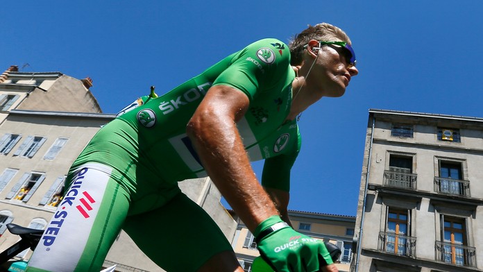 Marcel kittel počas 16. etapy na Tour de France.