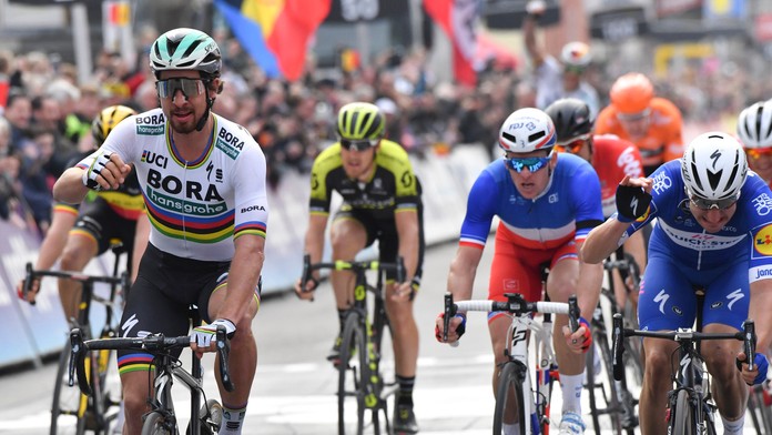 Peter Sagan sa v Belgicku tešil z víťazstva.