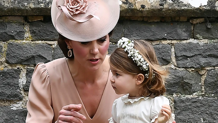 Kate Middleton a princezná Charlotte.