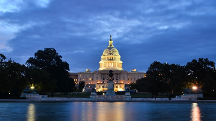 Budova Kapitolu v americkom Washingtone