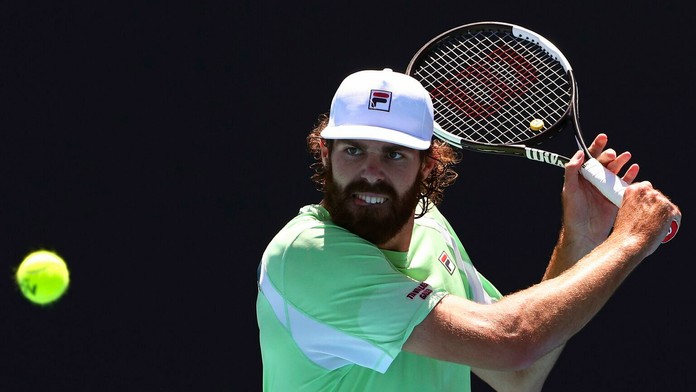 Reilly Opelka v 2. kole Australian Open 2022.