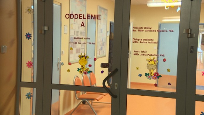 Oddelenie detskej onkológie.