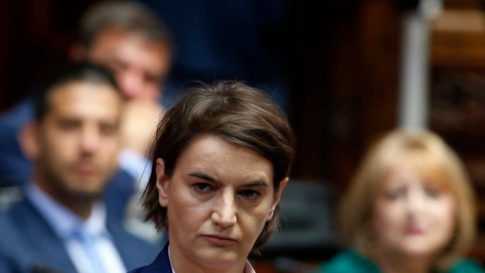 Srbská premiérka Ana Brnabičová.