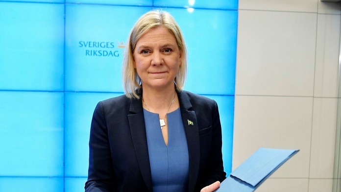 Magdalena Anderssonová bola premiérkou pár hodín
