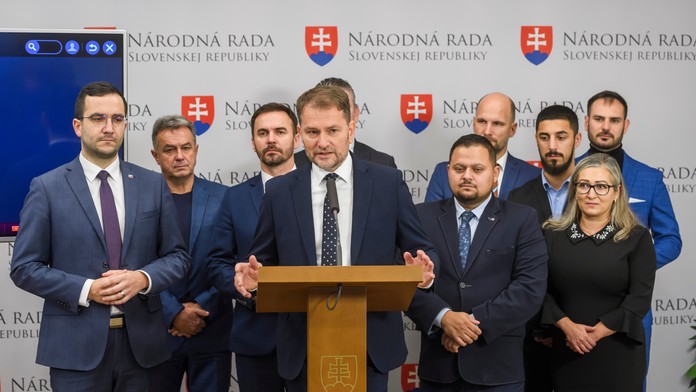 Tlačová konferencia hnutia Slovensko
