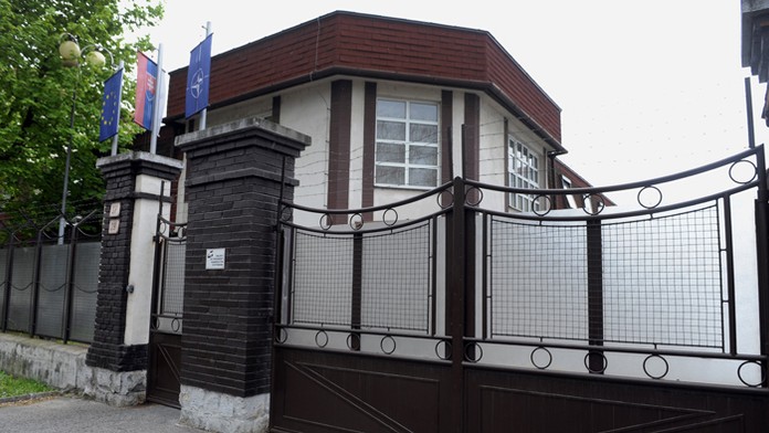 Budova SIS v Bratislave.