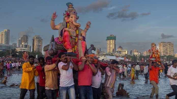 Hinduistický festival (ilustračná snímka)