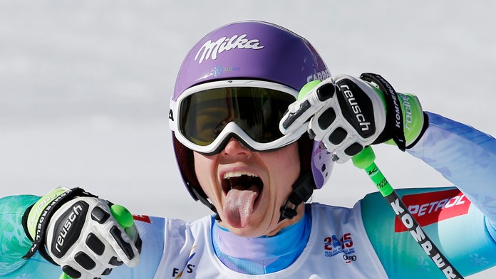 Tina Mazeová na archívnej snímke.