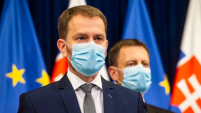 Predseda vády Igor Matovič.