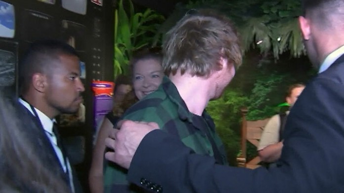 Dvojník Eda Sheerana spôsobil v Berlíne ošiaľ.