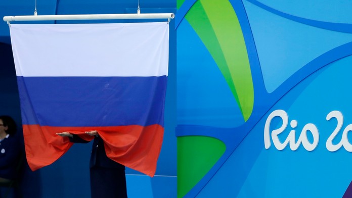 Ruská zástava - ilustračné foto.