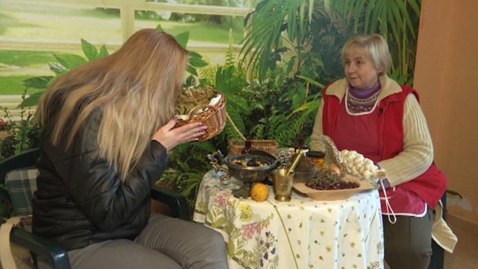 Bylinkárka Anna Kopáčová.