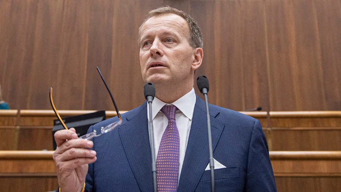 Predseda parlamentu Boris Kollár.