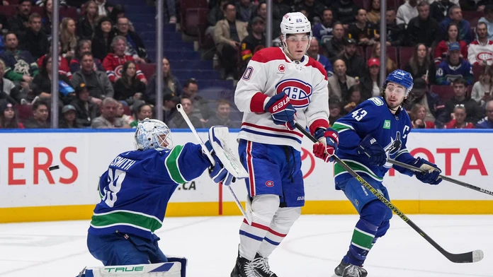 Juraj Slafkovský strelil svoj 15. gól v prebiehajúcej sezóne NHL.