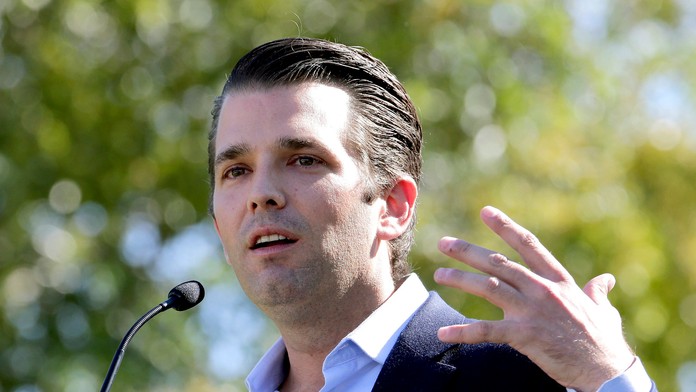 Donald Trump ml., najstarší syn Donalda Trumpa.