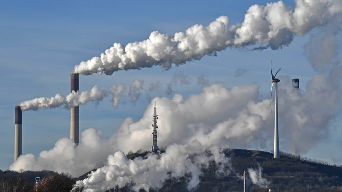 Uhoľná elektráreň v nemeckom meste Gelsenkirchen. (archív 2020)