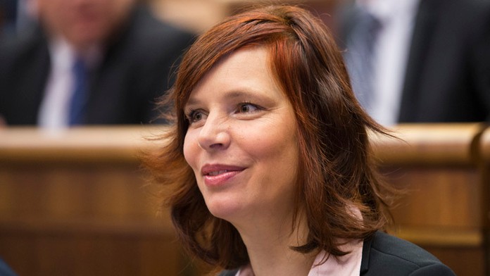 Poslankyňa za hnutie OĽaNO-NOVA Veronika Remišová.