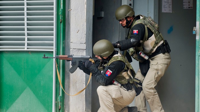 Slovenská polícia- ilustračná snímka.