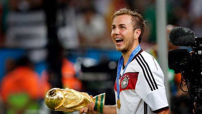 Nemecký futbalista Mario Götze 